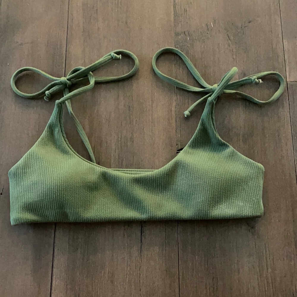 Women’s Swimsuit Top Tie Shoulder Straps